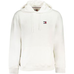 Tommy Hilfiger - Katoenen Sweater - Wit - Met Capuchon