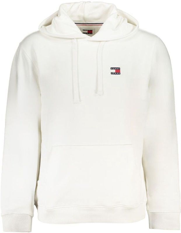Tommy Hilfiger - Katoenen Sweater - Wit - Met Capuchon