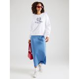 Tommy Hilfiger - REG VLAG SCRIPT CNK SWTSHRT - T-shirt - Wit