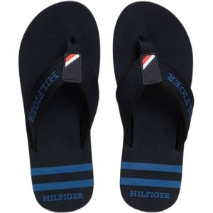 Tommy Hilfiger Sportieve Hilfiger Beach Sandal Flip Flop, Desert Sky, 8 UK, woestijn hemel, 42 EU