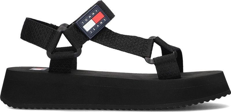 Tommy Jeans Tommy Jeans Eva Sandalen - Dames - Zwart