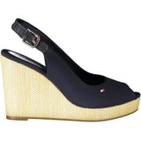 Tommy Hilfiger - Wedge - Blauw - Katoen/Leer