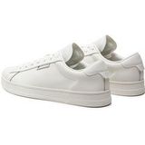 Tommy Jeans Cupsole Leren Sneakers Heren - Wit Ecru