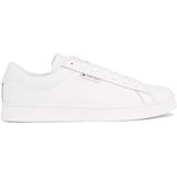 Tommy Jeans Cupsole Leren Sneakers Heren - Wit Ecru