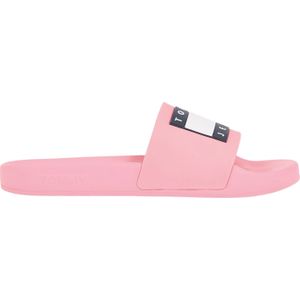 Tommy Jeans  TOMMY JEANS FLAG POOL SLIDE ESS  Teenslippers  dames Roze