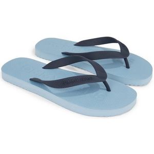 Tommy Jeans Heren TJM Beach FLIP Flop, wolkenkrabber blauw, 8 UK, Wolkenkrabber Blauw, 42 EU