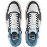 Tommy Jeans - Retro Leather Cupsole - Sneakers - Wit - Leer