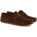 Tommy Hilfiger Heren Casual Hilfiger Suede Driver, Cacao, 7 UK, Cacao, 41 EU