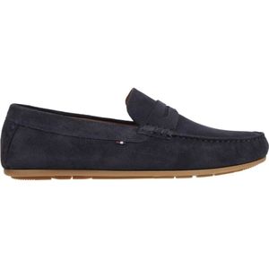 Mokassins Tommy Hilfiger Casual Hilfiger Suede Driver FM0FM04998 Dunkelblau