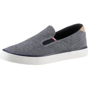 Tommy Hilfiger, Heren, Schoenen, Blauw, Maat: 46 EU Leer,