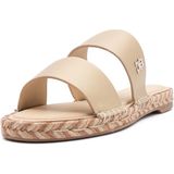 Tommy Hilfiger - Platte Espadrilles - Geel - Leer