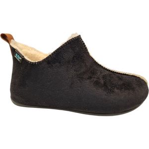 Birkenstock Madrid Dames Slippers Iridescent Black Narrow-fit |  Zwart | Microvezel | Maat 35