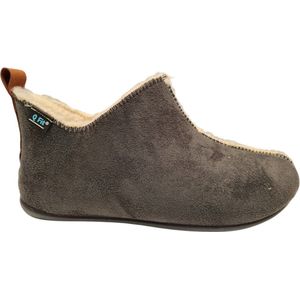 Q-Fit Madrid dames pantoffel - Antraciet - Maat 39