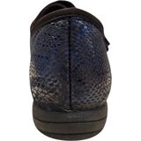Promed - Geneve Pantoffels - Blauw - Textiel