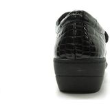 Promed - 4032.7 Klittenbandschoenen - Blauw Lak - Leer Combi