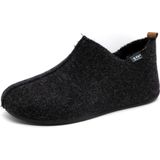 Q Fit - Pantoffel Pisa - Zwart - Vilt - Bont Gevoerd