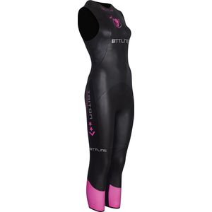 BTTLNS wetsuit - zwempak - triathlon zwempak - openwater wetsuit - wetsuit mouwloos dames - Triton 1.0 - M