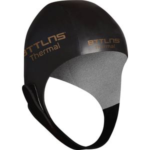 BTTLNS Neopreen badmuts - Badmuts - 3.5mm Thermische neopreen - Voor tussen seizoenen - Intern thermische voering - verstelbaar klittenband - Zethes 1.0 - Goud- S