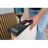 Freesmal Scharnieren Set - 4-Delig - Kunststof - Staal - Universeel