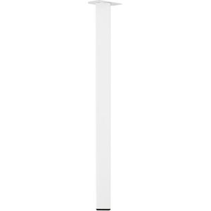 Wovar Tafelpoot Wit Staal Vierkant | 72 cm | Per Stuk | Tafelpoten wit
