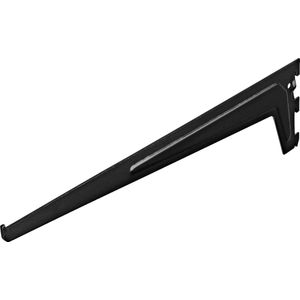 Wovar Plankdrager voor Enkele F|rails Zwart 500 mm | Per Stuk