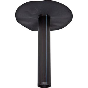 Wovar EPDM dakdoorvoer rond ø 75mm | lengte 40cm