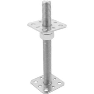 Wovar Verstelbare Paalhouder M24 voor 8 x 8 tot 12 x 12 cm palen | Per Stuk