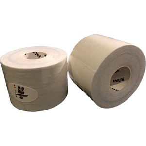 Inuk - Kinesiotape - Sporttape - Premium Quality - 3 rollen Wit - Watervast - IOC - Topsport - voorkom blessures