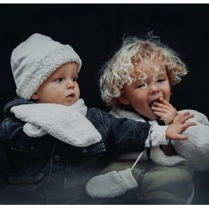Cloby winterset: muts sjaal en mittens handschoenen voor kinderen 6 tot 12 maanden