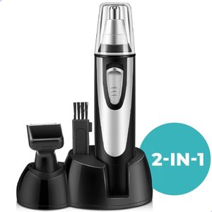 Neustrimmer - 2 in 1 Neus en Oortrimmer – Neushaartrimmer - Oorhaartrimmer – Baardtrimmer - Dames en Heren – Draadloos – Grooming