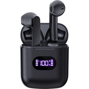 Draadloze Oordopjes - Oortjes Draadloos - Bluetooth - Wireless Earbuds - Inc. Draadloos Opladen