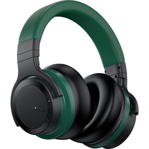 Koptelefoon Bluetooth - Groene Draadloze Active Noise Cancelling Premium Hoofdtelefoon - Draadloos - Met Microfoon - Met Draad - Koptelefoons - Headphones