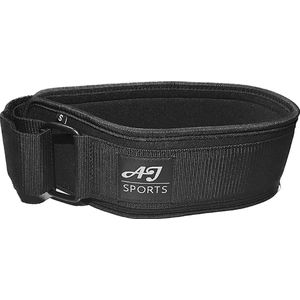 AJ-Sports Lifting belt - Maat XL - Klitteband sluiting - Powerlift riem - Fitness riem - Weightlifting belt - Gewichthefriem - Krachttraining - Powerlifting - Fitness