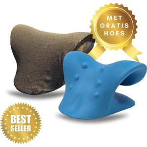 FitGenics - Nekstretcher - Shiatsu Massagekussen - Rug- en nekklachten - Nekmassage apparaat