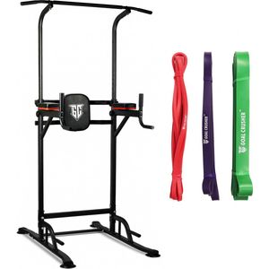 Krachstation met Pull Up Bars en Dip Bars - Homegym - Pull Up Station - Power Tower - Max. 150KG