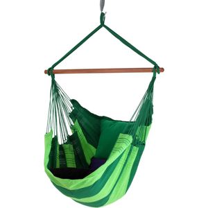 Luxe Braziliaanse Hangstoel - 100% Braziliaans Katoen  - Extra Stevig - Limao