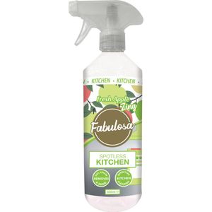 Fabulosa Fresh apple zing - Geconcentreerde desinfecterende spray Fresh apple zing - Allesreiniger - Keukenreiniger - 500ML - Vegan