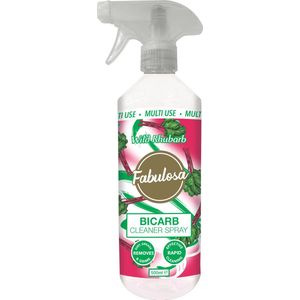 Fabulosa Wild Rhubarb Bicarb Cleaner - Geconcentreerde desinfecterende spray Wild Rhubarb - Ontvetter - 500ML - Vegan