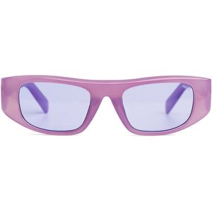 Nivó Zonnebril | Kimi Purple – Paarse Zonnebril – Dames & Heren - Gepolariseerd - Festival Zonnebril - UV400 Filter - Gratis Luxe Brillenhoes