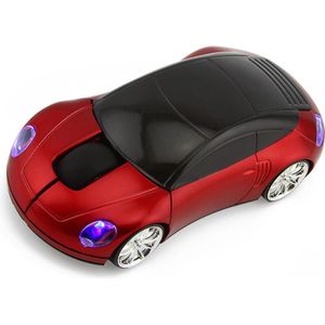 Porsche muis -draadloze computer muis - rood