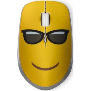 Funny Mouses - Zonnebril Emoticon muis - draadloze computer laptop stille muis eletronica gadget