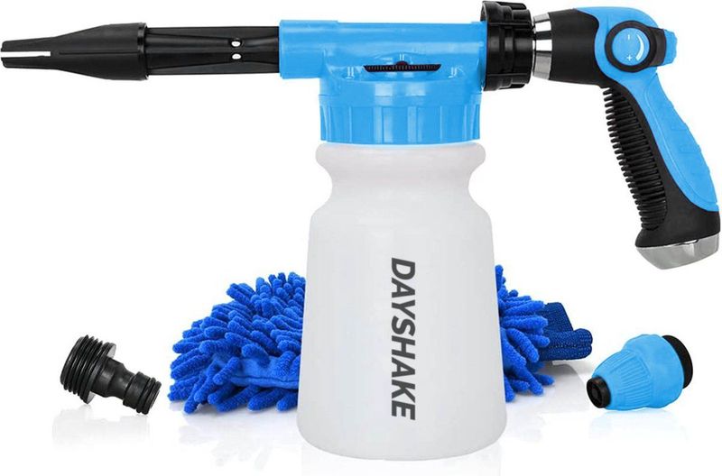 Dayshake - Snow Foam Gun - Foam Lance - Inclusief Washandschoen