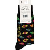 Spiri - Ibiza Socks Night Movie - Huissokken - Zwart