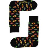 Spiri - Ibiza Socks Night Movie - Huissokken - Zwart