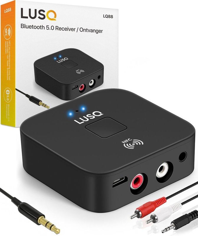 LUSQ - Bluetooth 5.0 Receiver - Draadloze Ontvanger