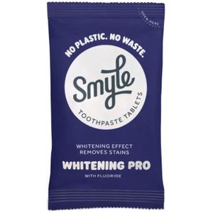 Smyle toothpaste tablets whitening pro fluoride navulling  65TB