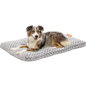 Happysnoots Benchkussen 90 x 60 cm - Hondenkussen - Hondenbed - Grijs - Wasbaar