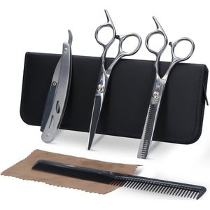 Elias - Kappersset - Kappersschaar Rechtshandig - Uitdunschaar Kapper - Haarschaar - Effileerschaar