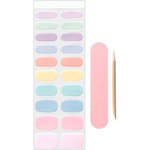The Coucou Club - Coucou Semi-Cured Nail Wraps - Pastel - 20 Stuks