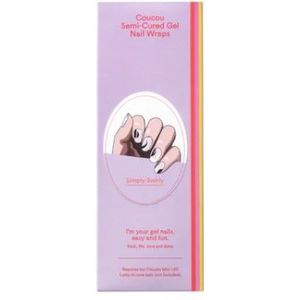 The Coucou Club - Coucou Semi-Cured Nail Wraps Simply Swirly – 20 st